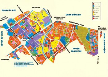 Bản đồ quy hoạch quận Thanh Xuân, Hà Nội cập nhật mới nhất