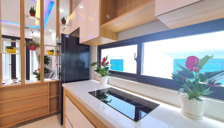 Nhà 2 mặt kiệt thông thoáng, mới và đẹp Nguyễn Tri Phương.