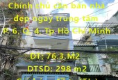 Chính chủ cần bán nhà đẹp ngay trung tâm Đường Bến Vân Đồn, Phường 6, Quận 4, Tp Hồ Chí Minh