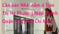 Cần bán Nhà DT 50 m2 nằm ở Trần Thị Hè Phường Hiệp Thành, Quận 12, Tp Hồ Chí Minh