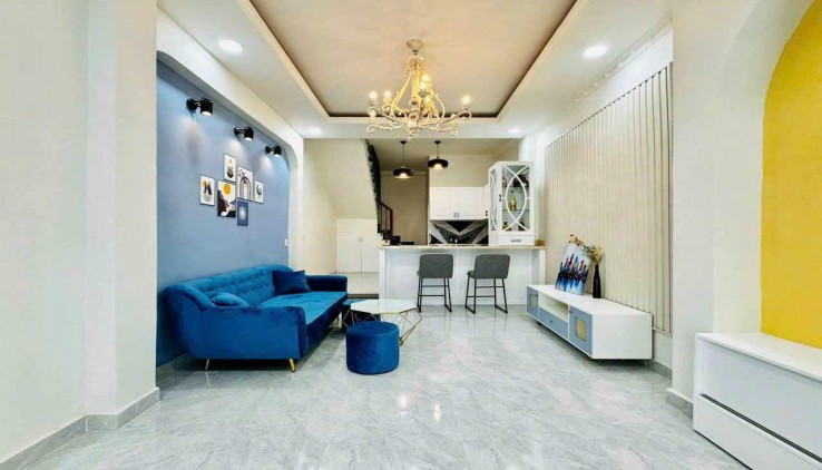 NHÀ MỚI Ở NGAY PHẠM VĂN CHIÊU. P14. GÒ VẤP TẶNG FULL NỘI THẤT. GIÁ CHỈ 3 TỶ 8. CÔNG NHẬN ĐỦ 35M2.