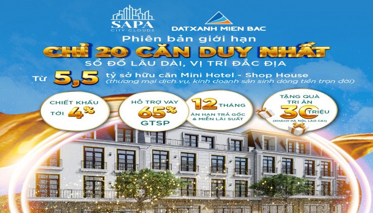 LẦN ĐẦU TIÊN XUẤT HIỆN TẠI THỊ XÃ SAPA MỘT DỰ ÁN AN SINH, XÃ HỘI DÀNH CHO NHỮNG HỘ GIA ĐÌNH CHƯA CÓ NHÀ Ở