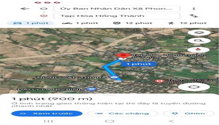 ĐẤT ĐẸP - GIÁ TỐT - Cần Bán Nhanh Lô Đất Vị Trí Đắc Địa Tại Xã Phong Phú,Tuy Phong, Bình Thuận