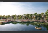 Bán biệt thự đơn lập ven sông - không lưu 350m, công viên & đường dạo bộ xuyên rừng, Nhơn Trạch, Đồng Nai