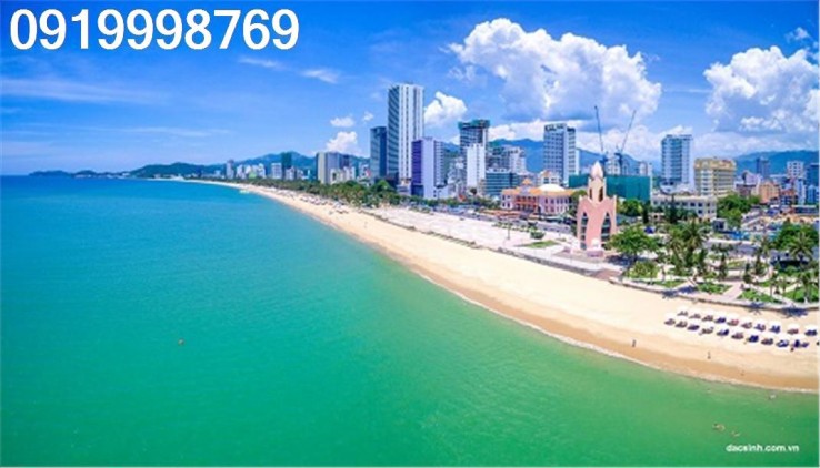 Bán mảnh đất góc 2 mặt tiền đối diện khu biệt thự VIP Kđt Lê Hồng Phong 2 Nha Trang