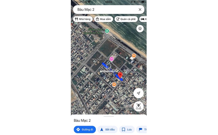 Bán Đất Đường Bàu Mạc 2 Cách Biển 200m Sát Nguyễn Chánh Thông Biển