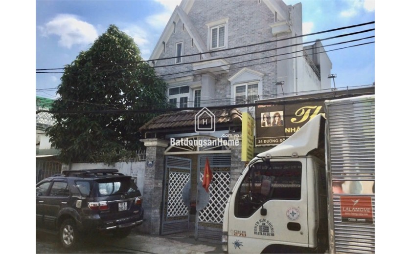 Biệt Thự Mặt Tiền Đường Số 10, P. Linh Đông. 8x20m, 3 Tầng, Tặng Nội thất, chỉ 16 tỷ