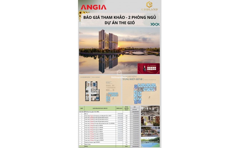 Báo giá dự án The Gió Riverside ngay Ga Metro Suối Tiên, liền kề Aeon Mall chỉ từ 2.4 tỷ.
