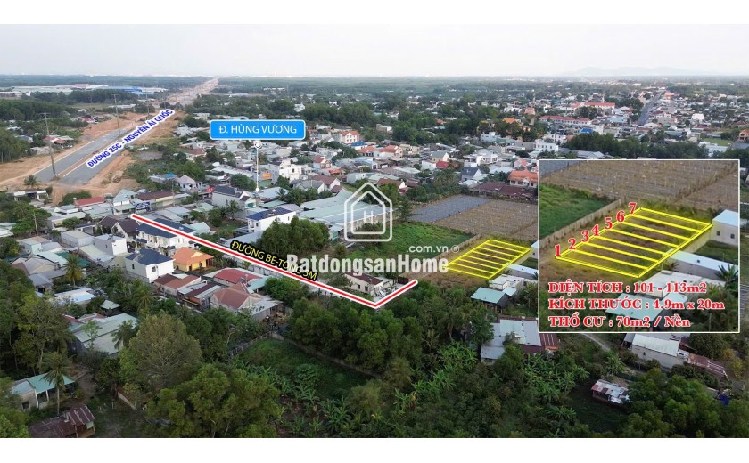 Đất nền thổ cư Nhơn Trạch giá rẻ chỉ từ 750tr/nền - Liền kề đường 25C