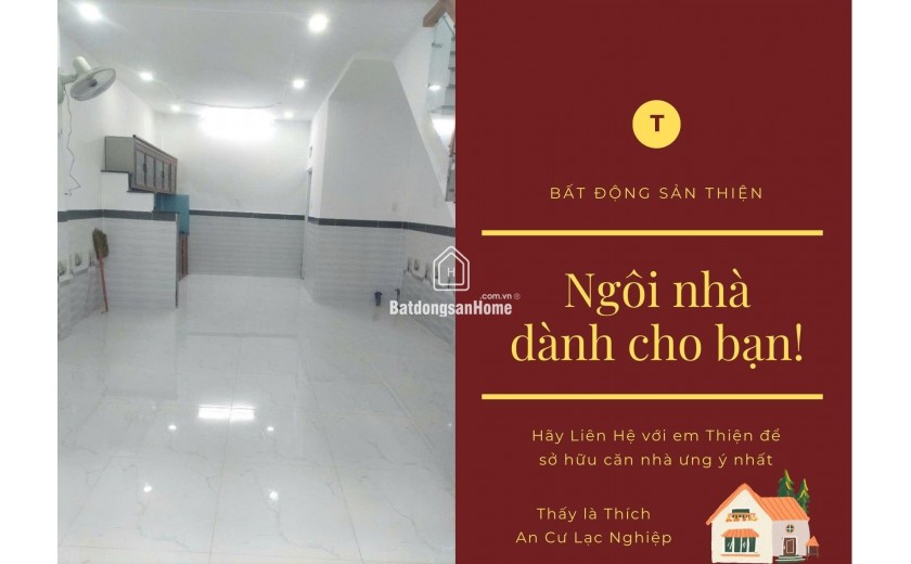 Nhà Mới 2 Tầng ĐẸP - Ở NGAY, Hiệp Thành Quận 12 - Giá Chỉ 2.65 bạc!