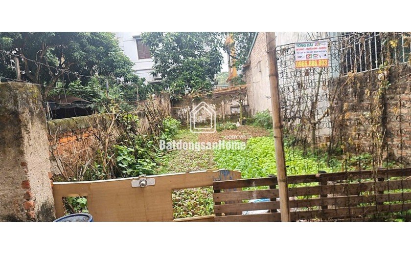 Bán 70m2 đất Liên Ninh, Thanh Trì, Đường thông, ô tô 7 chỗ đỗ cửa, Giá 4,x tỷ