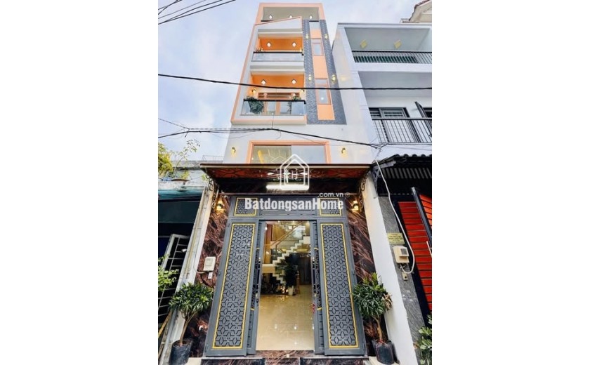 SIÊU PHẨM  NGAY GÒ XOÀI - TKTQ - HẺM 6M - 60M - 5 TẦNG - 5PN NHỈNH 6 