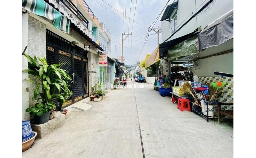 60M NGANG 5 - 2 TẦNG 3 PN - HẺM TẢI THÔNG - KỀ AEON TÂN PHÚ NHỈNH 5 ĐỒNG