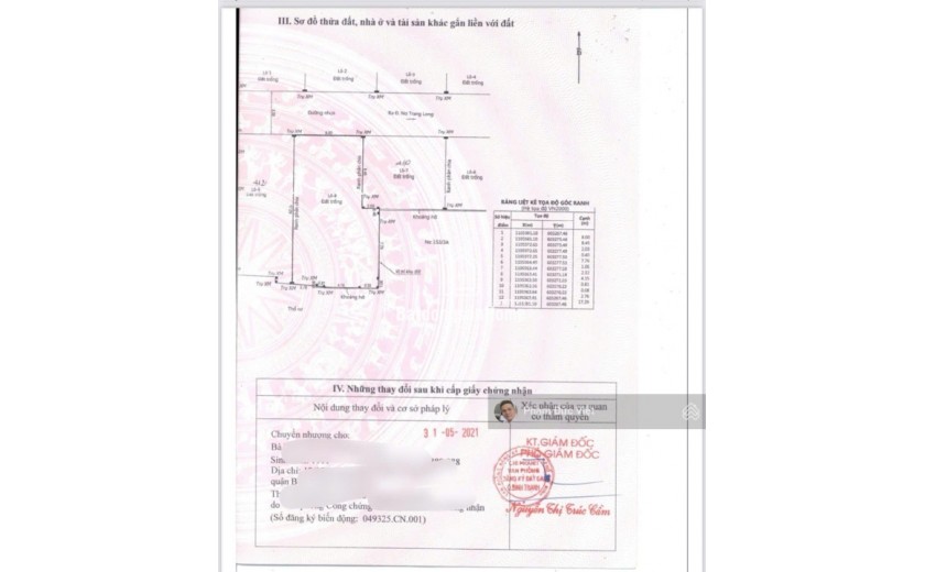 Bán 2 lô đất hẻm 5m gần mặt tiền Nơ Trang Long Quận Bình Thạnh xây 3 lầu ST