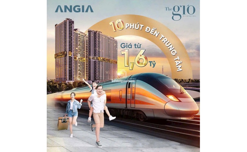 Mở bán 800 căn hộ đầu tiên THE GIÓ RIVERSIDE cạnh BX Miền Đông  giá tốt nhất thị trường chỉ 1.6 tỷ