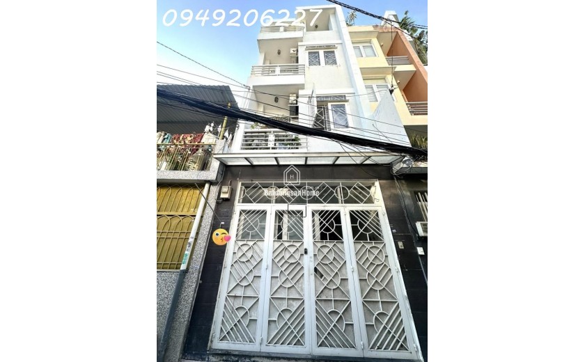 Hộ Khẩu Xịn Nguyễn Văn Đậu Bình Thạnh DT 46,5m2, 4 Tầng 5PN Vuông Vức Chỉ 7 Tỷ 5