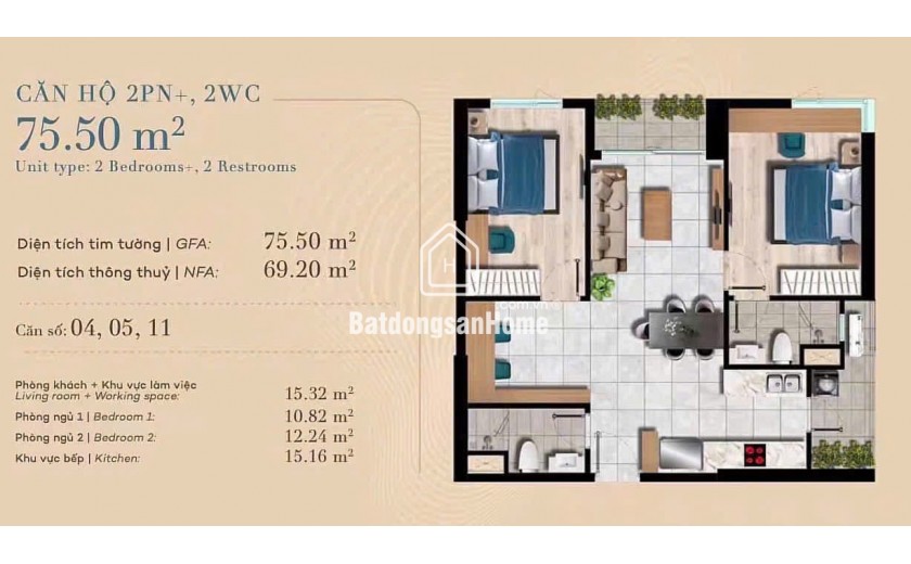 Dự Ấn The Gió Riverside An Gia  75m2 thanh toán 10% sang mua bán sang nhượng được 340 triệu chỉ