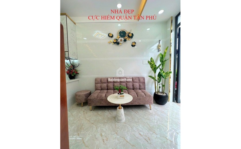 BÁN NHÀ CỰC HIẾM QUẬN TÂN PHÚ – HẺM XE TẢI – SÁT MẶT TIỀN LUỸ BÁN BÍCH 15M2 NHỈNH 2 TỶ
