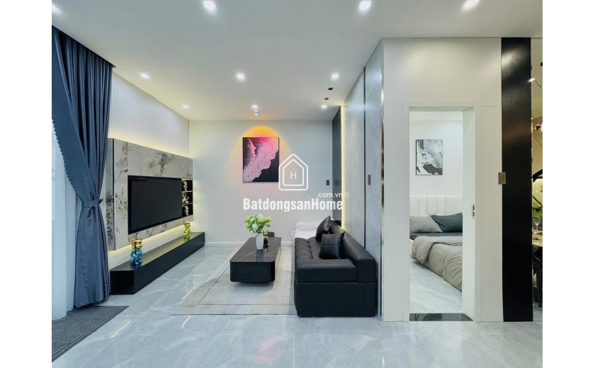 ♣ Nhà kiểu Biệt Thự sân vườn mini gần Nguyễn Hoàng 80m2, ngang 5.8 vuông, 2 tầng hiện đại, 4.38 tỷ