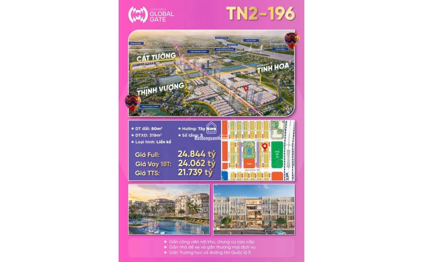 Chỉ từ 7 tỷ sở hữu ngay cặp đôi Penthouse mặt đất 80m siêu hot tại VIN CỔ LOA