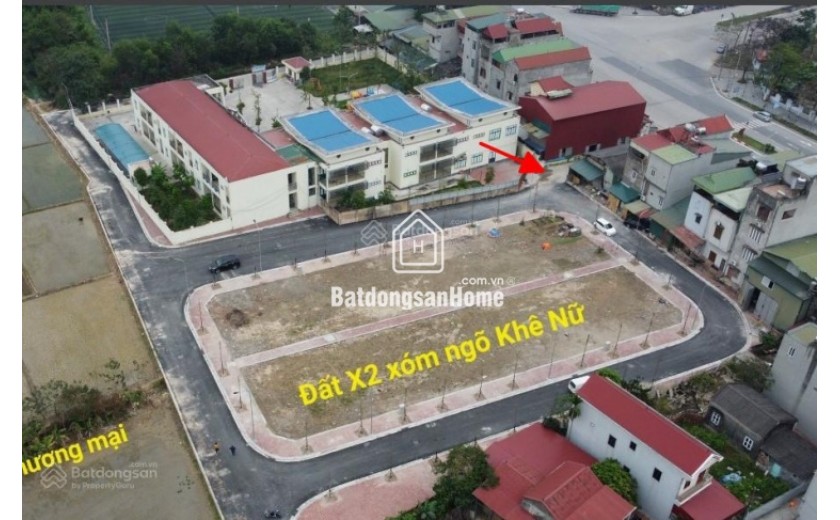 ĐẤT ĐẤU GIÁ X2 XÓM NGÕ , NGUYÊN KHÊ