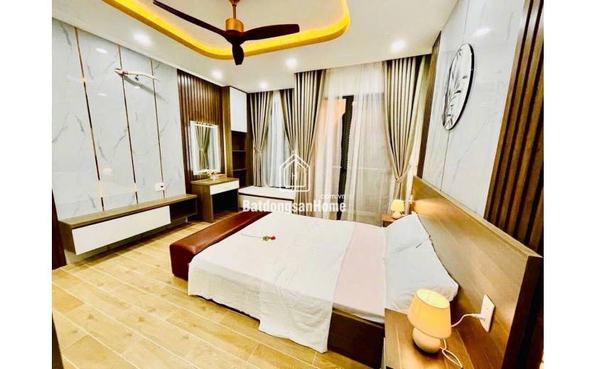 NHÀ QUANG TRUNG HẺM 5M, 4 TẦNG 52M2, FULL NỘI THẤT - NHỈNH 7 TỶ