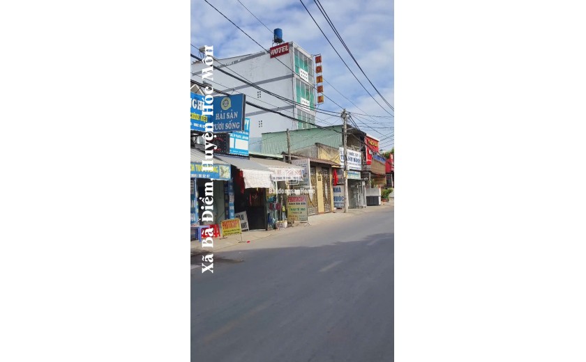 Bán nhà trước mặt hoạt động Phan Văn Đối - Xã bà Điểm, xây trụ sở bank đẹp tuyệt