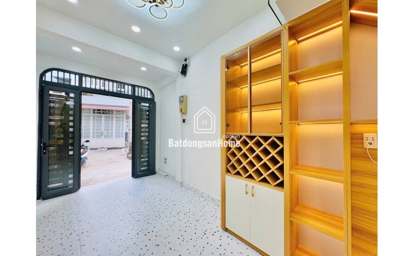 4.75 tỳ- 44m2- bán nhà 2 tầng mới full NT- 4PN ngay ngã 5 Bình Hòa- Nơ Trang Long