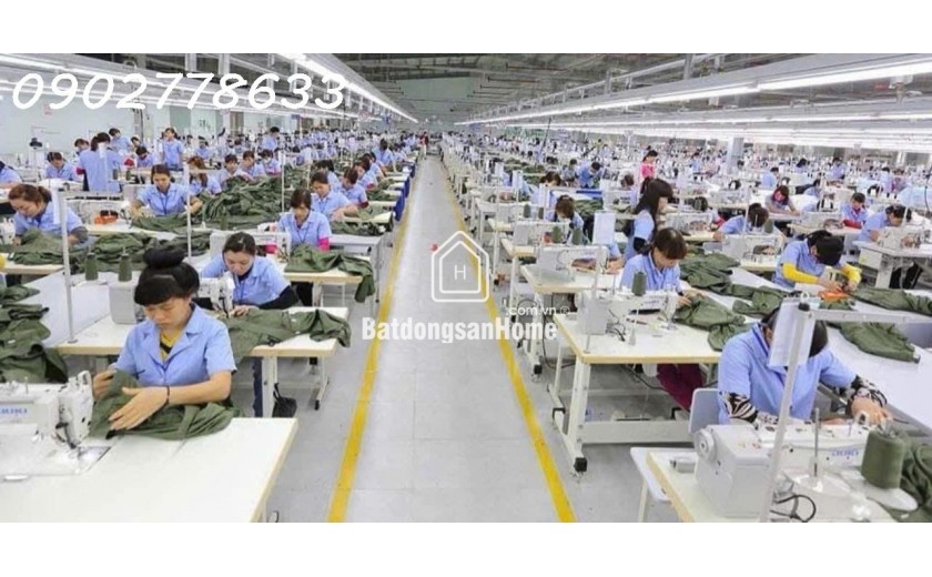 Bán Nhà Máy May gần 5Ha  KCN Trảng Bom tỉnh ĐN Đã đóng thuế đất 1/2 có trạm sử lý nước thải riêng biệt công suất lớn