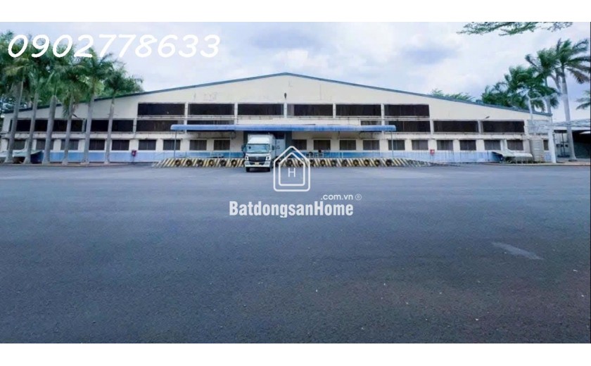Bán Nhà Máy May gần 5Ha  KCN Trảng Bom tỉnh ĐN Đã đóng thuế đất 1/2 có trạm sử lý nước thải riêng biệt công suất lớn