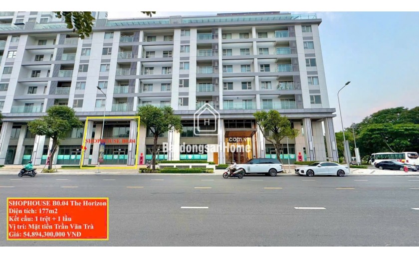 Duy nhất 3 căn – Shophouse The Horizon Phú Mỹ Hưng, Hồ Bán Nguyệt, DT 172-291m², LH: 0901323786