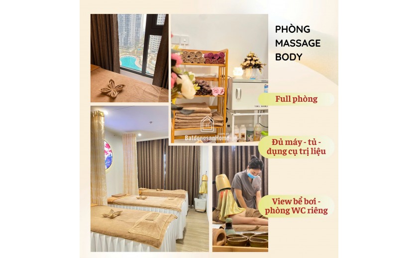 SANG NHƯỢNG SPA KINH DOANH TỐT – KHU VỰC CHUNG CƯ VINHOMES, Liên hệ ngay : 0358751070  (Vân)