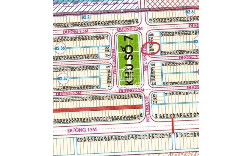 Chính chủ TĐC Hòa Sơn 7 - Đối diện công viên, Đất thổ cư Bán nhanh lô TĐC Hòa Sơn 7.