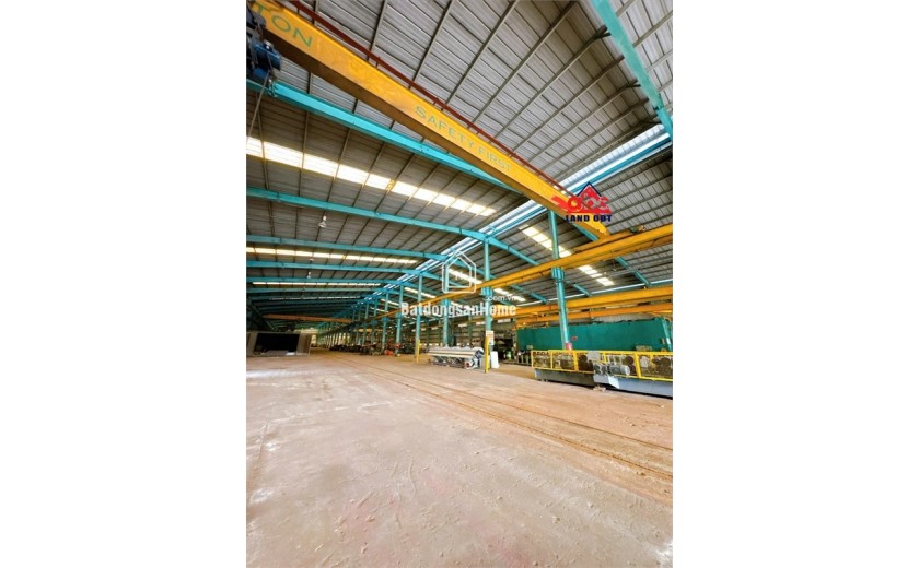 X035 chuyển nhượng toàn bộ nhà máy đang SX cơ khí, gần nhiêu cảng biển, cao tốc
