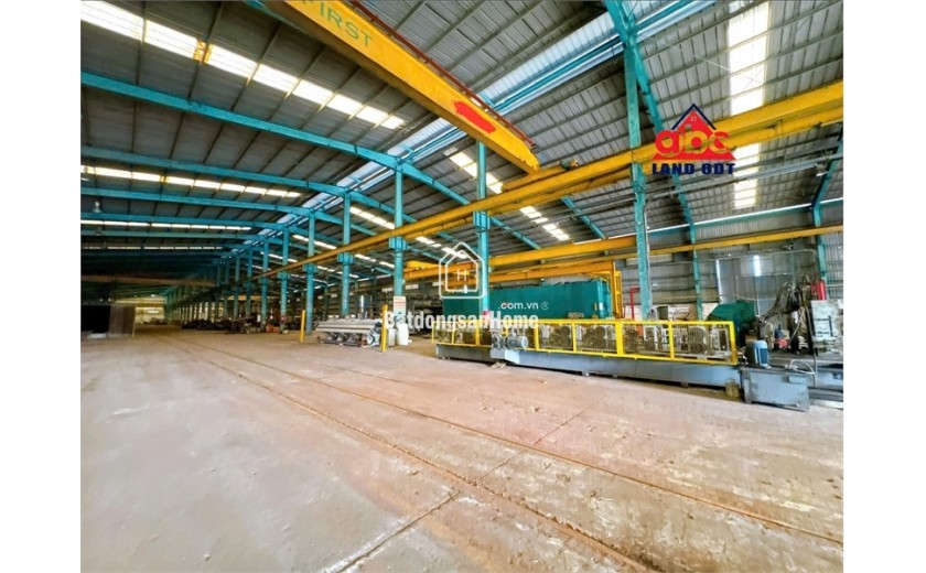 X035 chuyển nhượng toàn bộ nhà máy đang SX cơ khí, gần nhiêu cảng biển, cao tốc