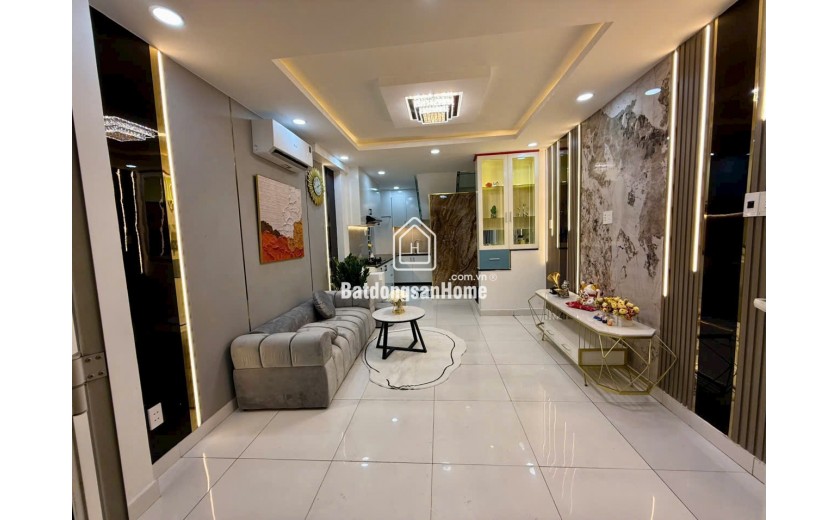 6.95 tỷ- bán nhà 5 tầng hẻm 5m Phan Xích Long- gần MT- 4PN 5WC full nội thất