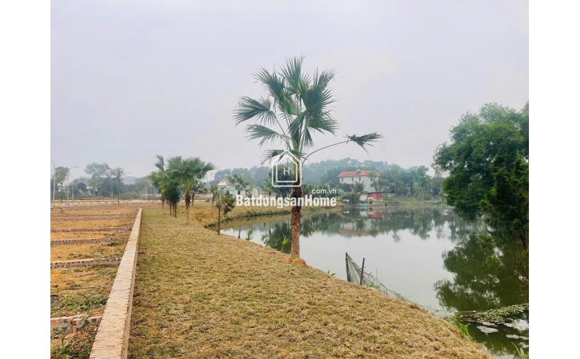 Bán lô siêu phẩm hàng hiếm Tân Phúc Sơn Đông view hồ view suối đường to ô tô tránh 65m nhỉnh 2tỷ