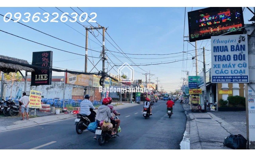 Nhà Mặt Tiền Phan Văn Đối Bà Điểm Hóc Môn 300m2 Ngang khủng 7.5m