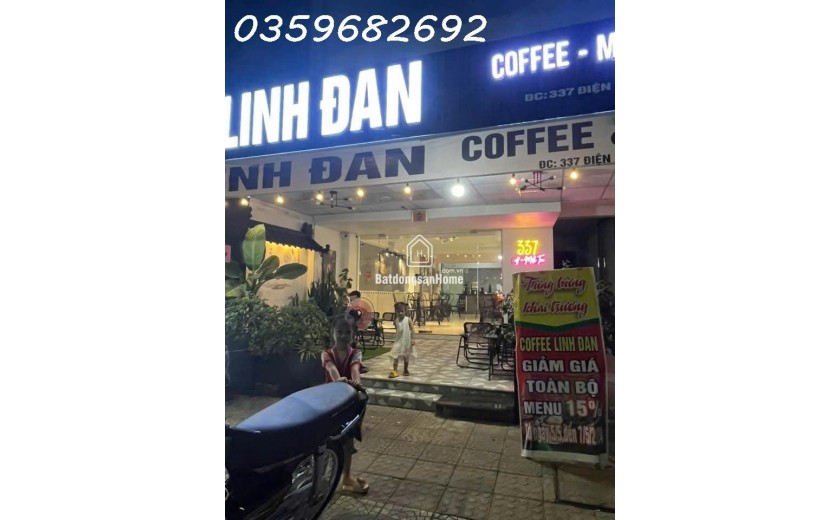 CẦN SANG NHƯỢNG QUÁN CAFE TẠI PHƯỜNG TRƯỜNG AN, TP.HUẾ- Địa chỉ: 337 Điện Biên Phủ, Phường Trường An, Thành phố Huế