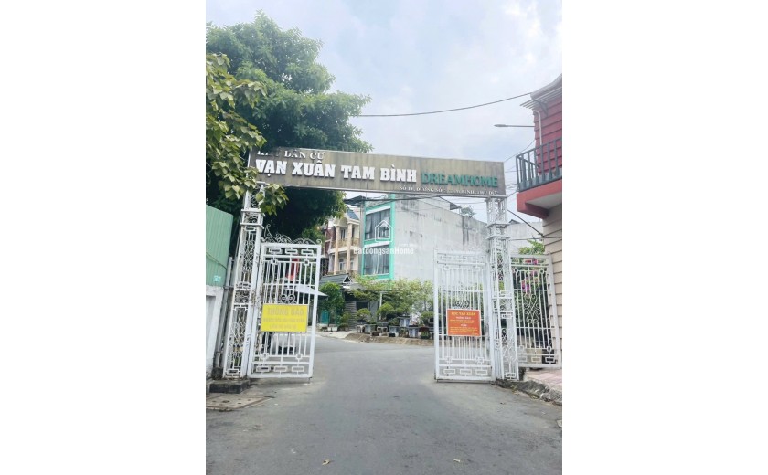 Mặt Tiền 10M, Khu Phân Lô, Tam Bình Thủ Đức, DT 80m2 ( 5.2 x !6 ) 4 Tầng, chỉ 7ty.