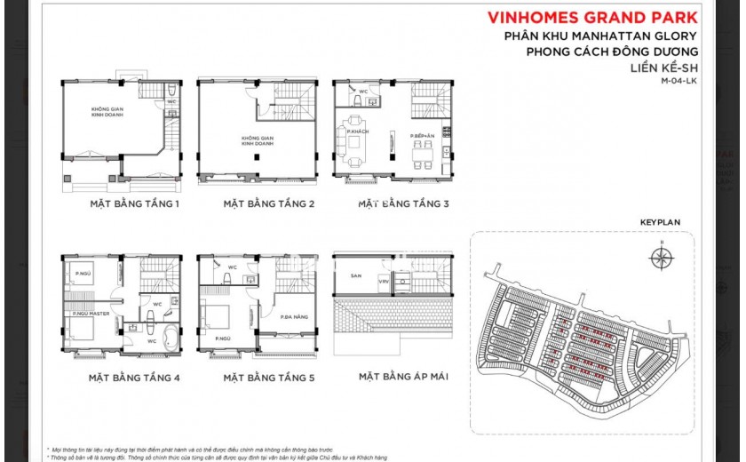 CƠ HỘI SỞ HỮU NHÀ PHỐ VINHOMES GRAND PARK