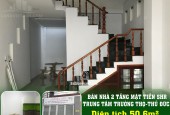 BÁN NHÀ 2 TẦNG MẶT TIỀN SHR TRUNG TÂM TRƯỜNG THỌ-THỦ ĐỨC