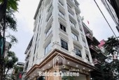 TÒA NHÀ DÒNG TIỀN 200TR/TH, 3 ÔTÔ TRÁNH, VỈA HÈ, LÔ GÓC: HOÀNG QUỐC VIỆT: 83M, 9T, MT: 6.6M