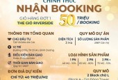 Chính thức nhận Booking The Gió Riverside của An Gia Group, ưu đãi chọn căn đẹp giá tốt, Đợt 1 chỉ thanh toán 10%, được bàn giao nội thất cao cấp, giao nhà 2027
