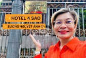 BÁN HOTEL 4 SAO SƯƠNG  NGUYỆT ÁNH, BÊN THÀNH, QUẬN 1