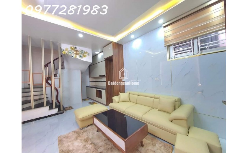Nhà mới 35x5 tầng cạnh Nhổn, ô tô đỗ cổng, 3PN, giá 4.x tỷ