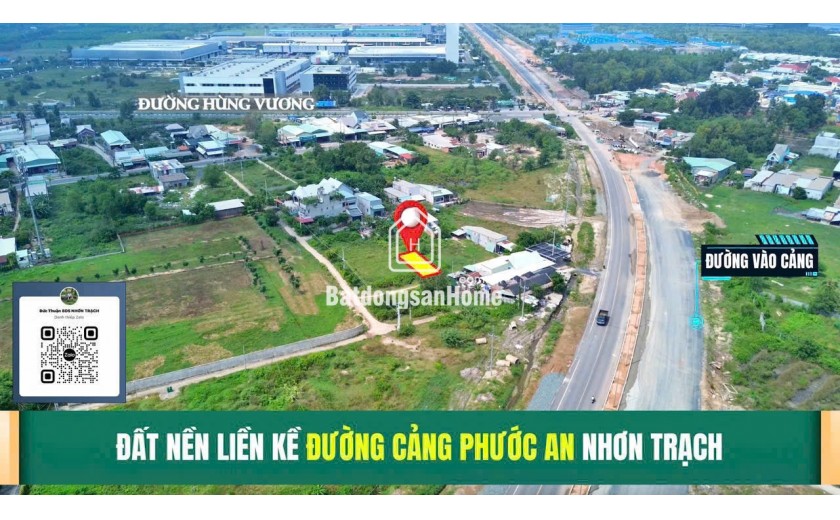 Bán nền đất thổ cư liền kề Cảng Phước An Nhơn Trạch Đồng Nai