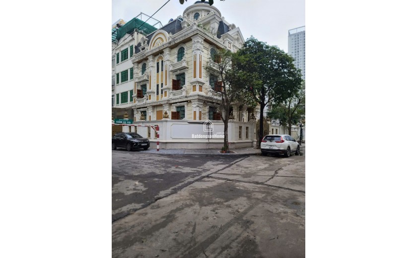 Siêu BIỆT THỰ An Khánh, hàng xóm TĐ Bảo Sơn, Lô góc 3 thoáng, 245m, 5T, có hầm, KD, ở Đẳng cấp, giá 5x tỷ.