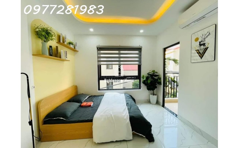 Nhà mới 35x5 tầng cạnh Nhổn, ô tô đỗ cổng, 3PN, giá 4.x tỷ