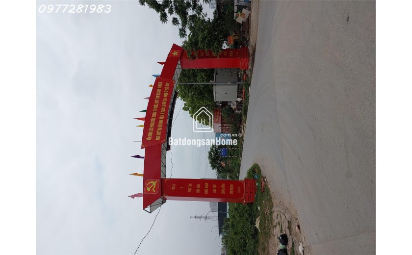 Đất đẹp trục chính Di Trạch, kinh doanh, xe tải, VP, CNMINI, GIÁ 8.2X TỶ